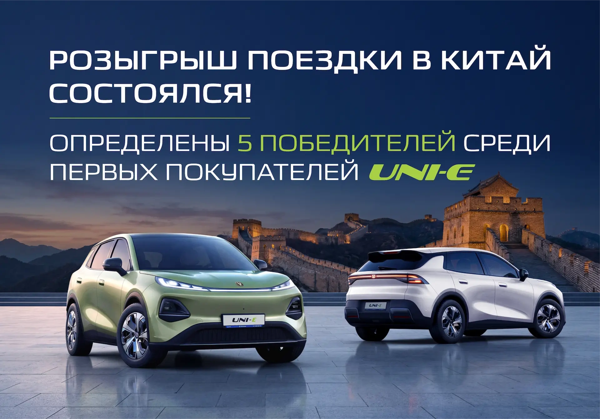 Подведены итоги розыгрыша поездок в Китай