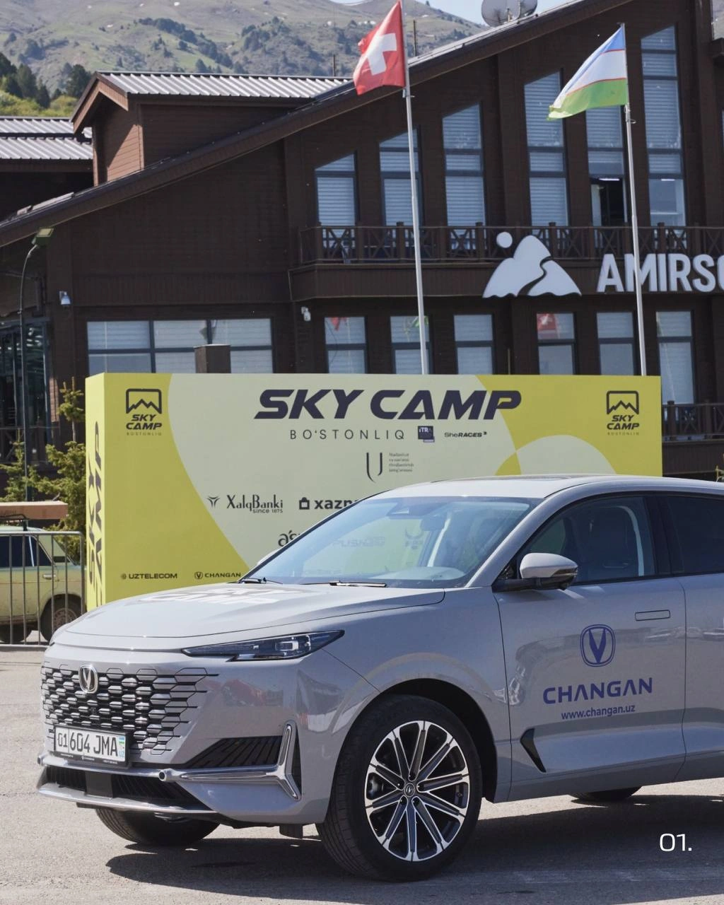 Changan Uzbekistan Amirsoy Resort’dagi Sky Camp 2025 marafonida