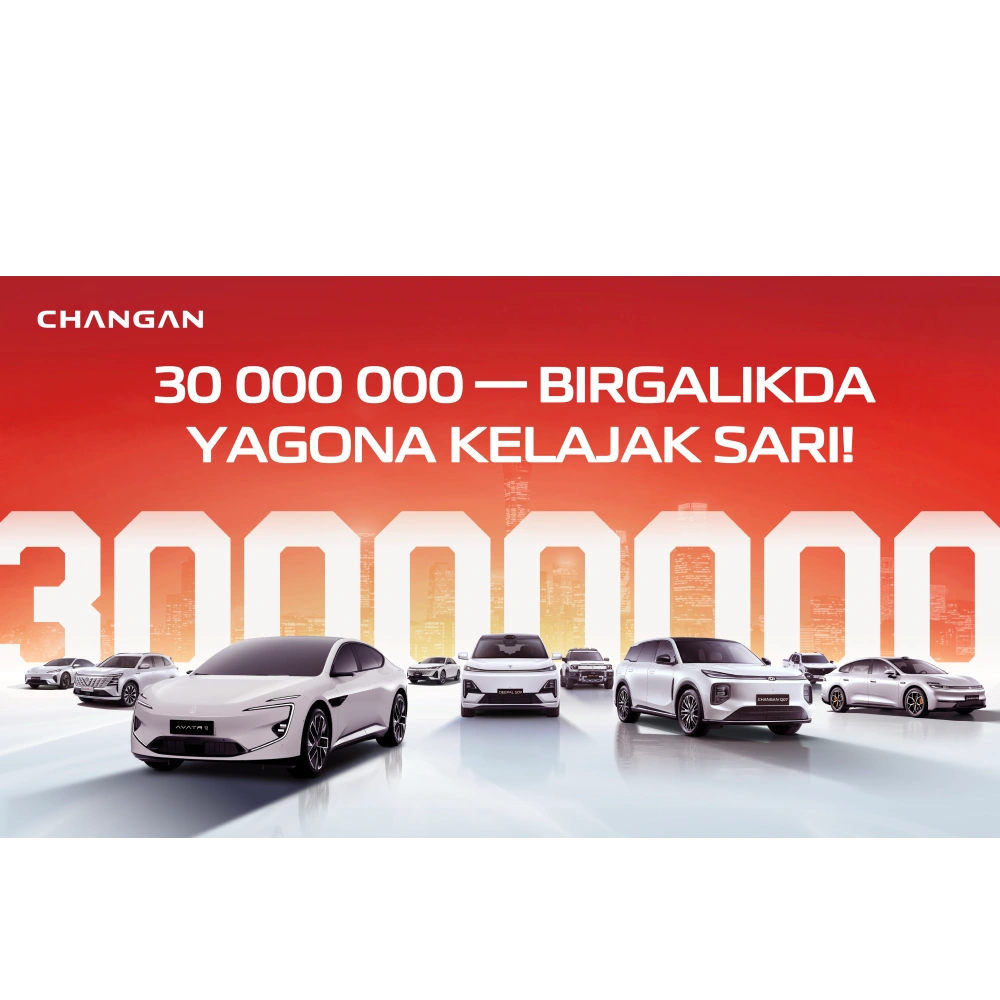 30 million avtomobil. 30 million yo‘l. Unutilmas bir lahza.